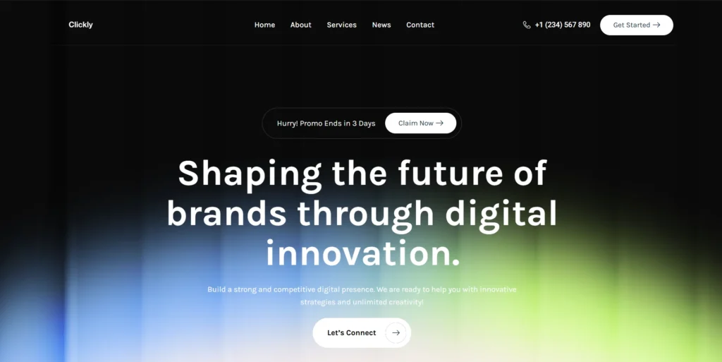 Create Stunning Hero Sections - Free Elementor Template