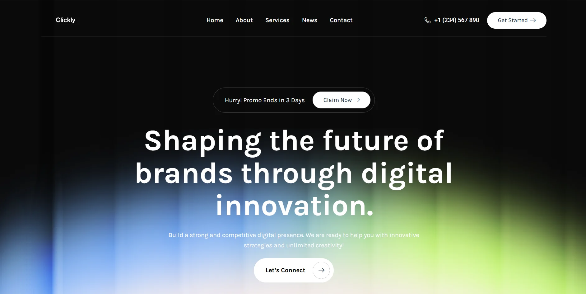 Create Stunning Hero Sections - Free Elementor Template